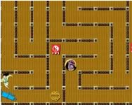 Mulan maze Pacman HTML5 játék