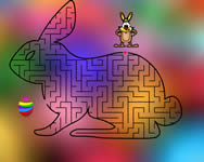 Easter maze Pacman játékok ingyen