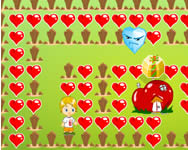 Valentines heart sneak játék